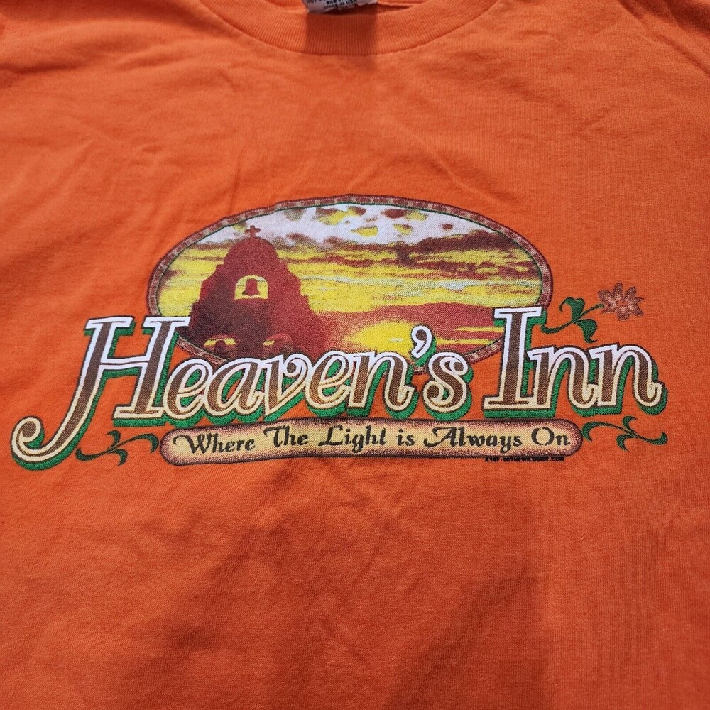 Vintage Jensen Activewear Men's Heaven's Inn Long Sleeve Tshirt Size 2XL - Picture 2 of 12